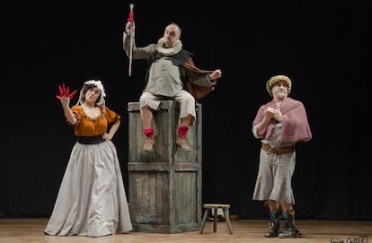 Imagen promocional de la obra de teatro ' Sancho en Barataria.