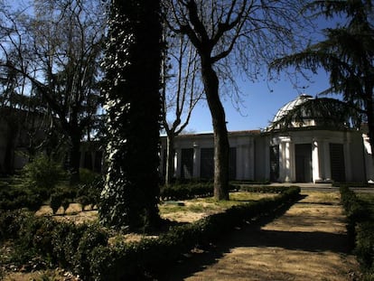 Interior sobre la finca de Vista Alegre, en Carabanchel. 