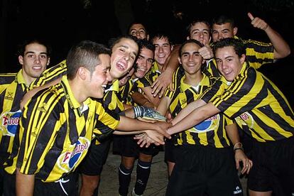 El equipo juvenil B de la Escuela de Ftbol de  Lepe.