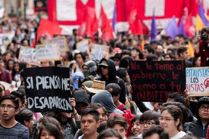 Marcha conmemorativa por los 2 años del caso Iguala