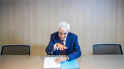 Jaime Martorell, comisionado del PERTE chip, en la Secretaría de Estado de Telecomunicaciones e Infraestructuras Digitales, el pasado octubre.