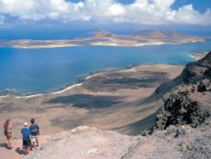 Imagen de la Isla de la Graciosa, Canarias.