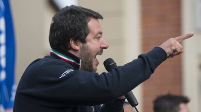 El ministro de Interior de Italia, Matteo Salvini.