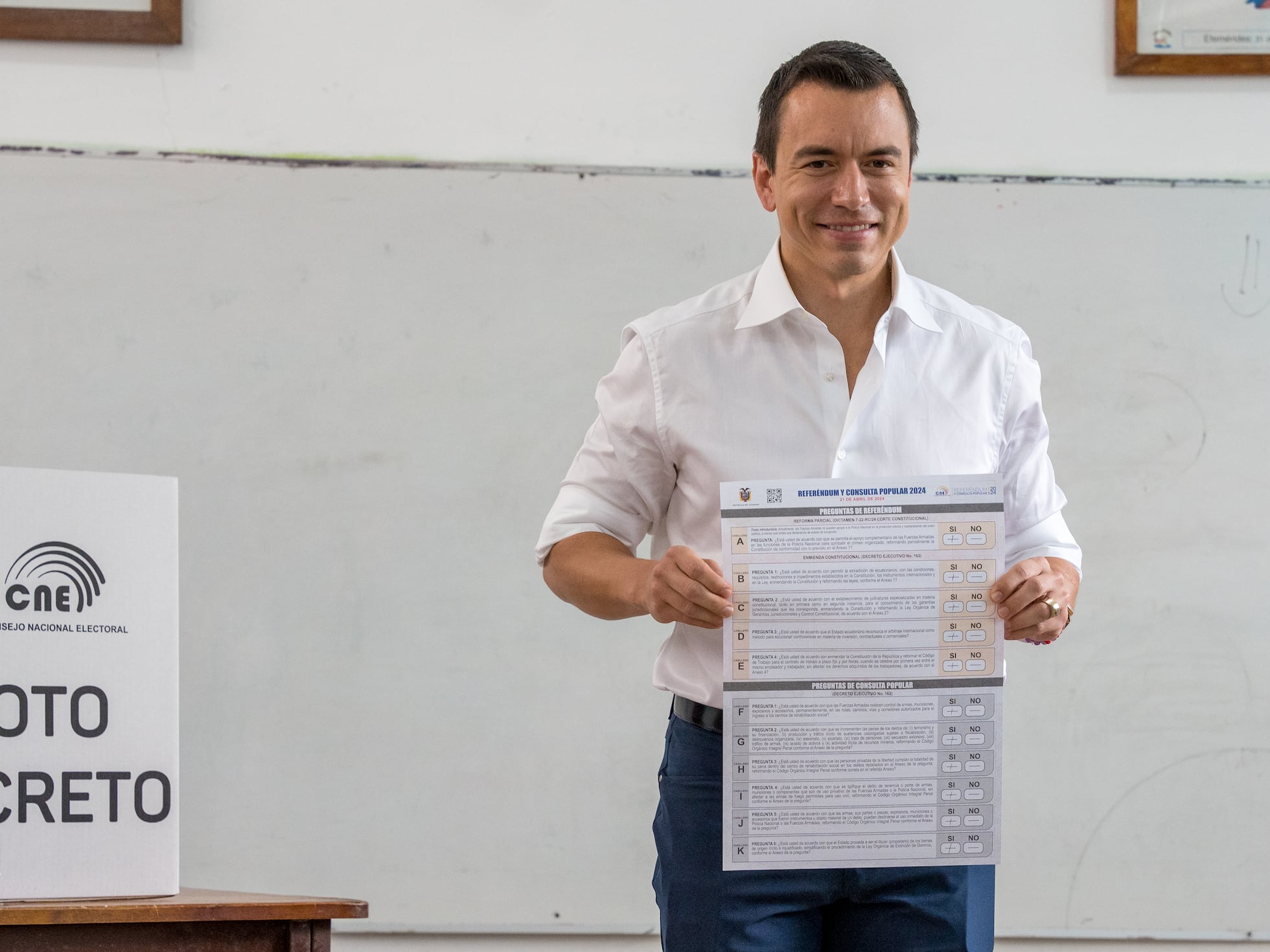Referéndum en Ecuador: “Catapulta y otorga oxígeno al presidente” | EL PAÍS América