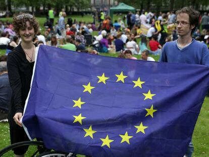 Manifestaci&oacute;n contra el Brexit en Londres.