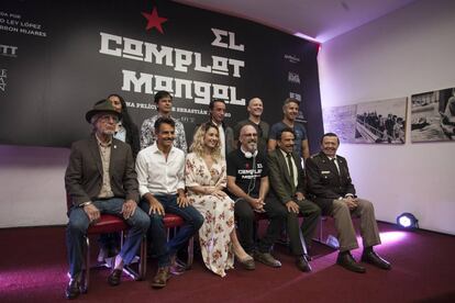 El elenco de 'El complot mongol', de Sebastián del Amo.