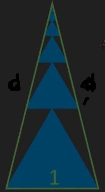 Triangulo isóseles