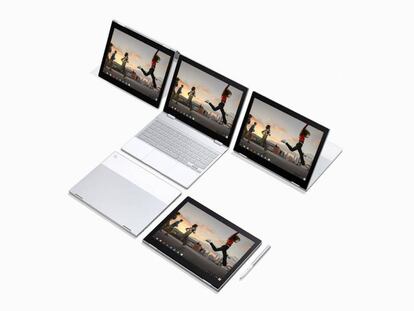 Google presenta su nuevo portátil Pixelbook y el lápiz Pixel Pen