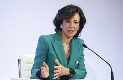 Ana Botín, presidenta de Santander.
