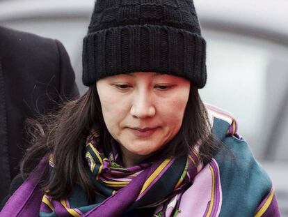Meng Wanzhou en Vancouver, el pasado 12 de diciembre.
