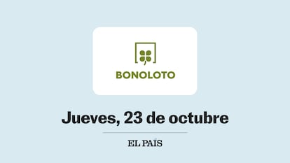 Bonoloto jueves 23 octubre 2025