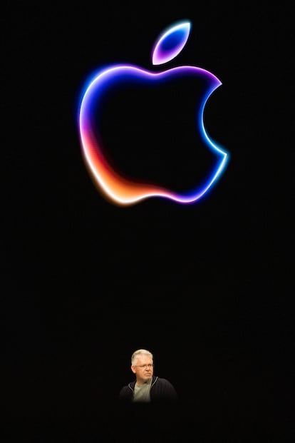 John Giannandrea, en la presentación de resultados de Apple el pasado junio en Cupertino.