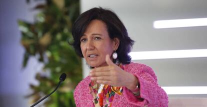 La presidenta de Santander, Ana Botín.