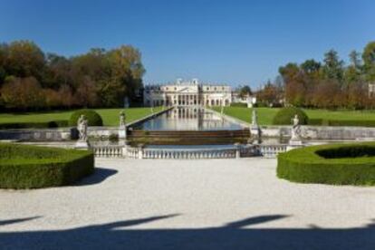 Jardines de la Villa Pisani, en la Riviera del Brenta (Italia).