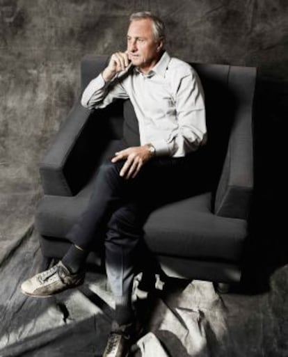 Cruyff en su fundación.