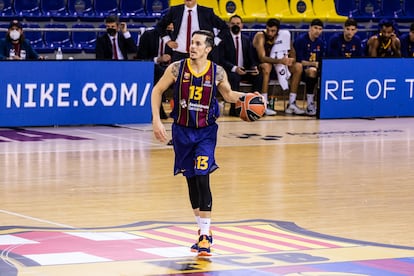 Heurtel, en un partido Barça-Panathinaikos.