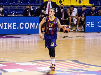 Heurtel, en un partido Barça-Panathinaikos.