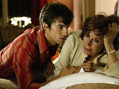 Alejo Sauras y Concha Velasco, en <i>Bienvenido a casa. </i>