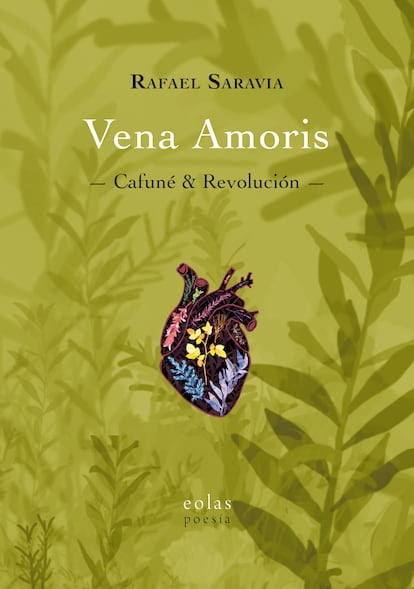 Portada 'Vena Amoris', de Rafael Saravia.