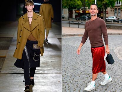 La falda masculina: vuelos de ida y vuelta