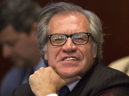 El secretario general de la OEA, Luis Almagro