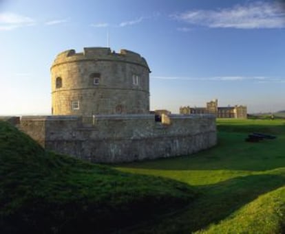 El castillo de Falmouth.