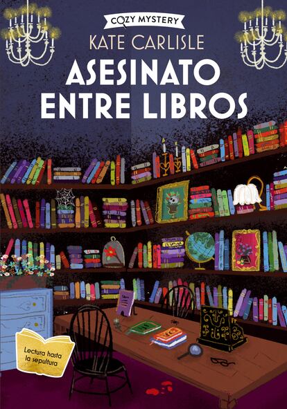 Portada 'Asesinato entre libros', de Kate Carlisle