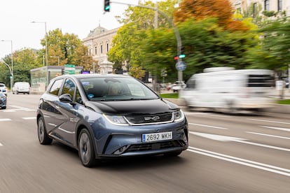 El BYD Dolphin, el eléctrico más barato de la marca china. Imagen cedida por la marca.