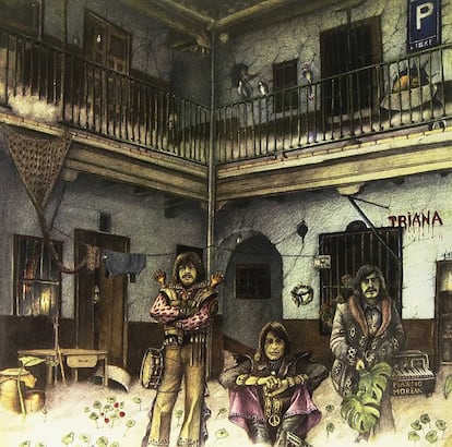 Portada del disco ‘El Patio’, de Triana. 