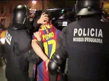 Graves disturbios en Canaletas