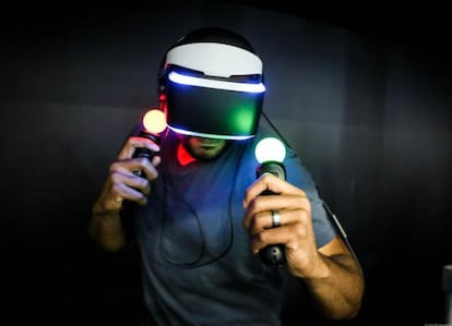 Las gafas de realidad aumentada Project Morpheus.