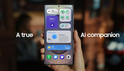 One UI 7 en un teléfono de Samsung