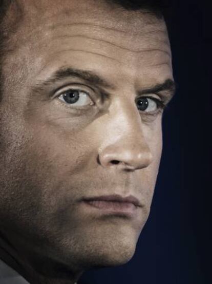 Emmanuel Macron, en París, el pasado 8 de abril.