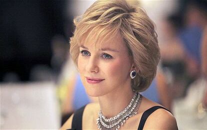 Naomi Watts, en el papel de Diana de Gales.