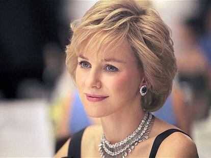 Naomi Watts, en el papel de Diana de Gales.