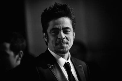 Benicio del Toro, en un acto en Londres hace unos días.