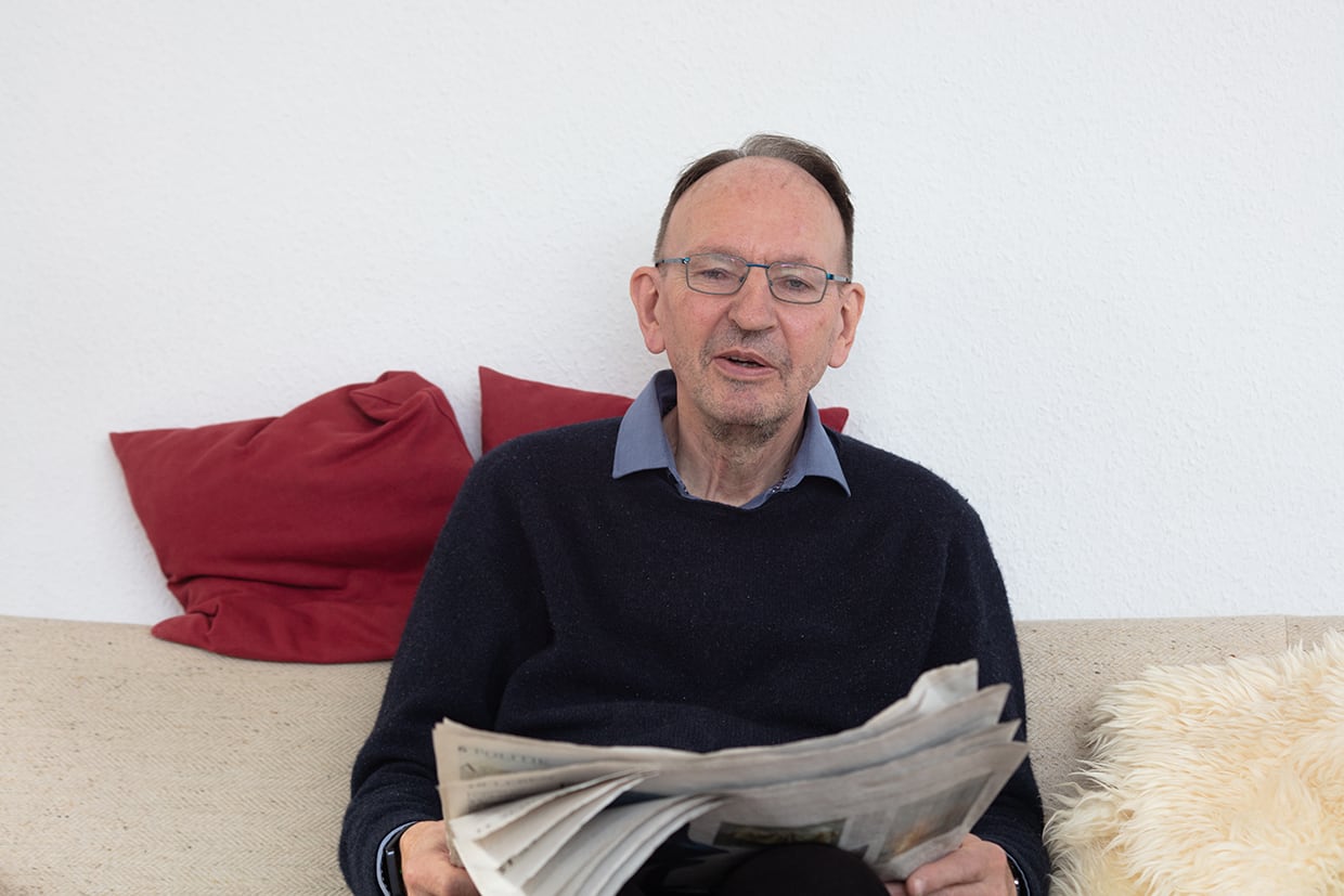 Gerd Faltings, director emérito del Instituto Max Planck de Matemáticas, en Bonn (Alemania).