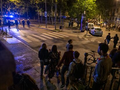 Primera noche en Barcelona sin el estado de alarma.