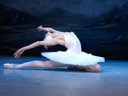 Svetlana Filatova en 'El lago de los cisnes'.