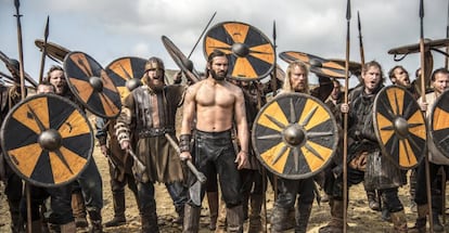 Fotograma de la serie de televisi&oacute;n &#039;Vikingos&#039;.