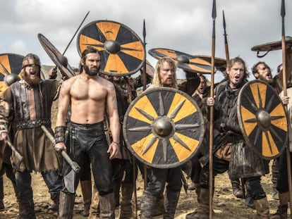 Fotograma de la serie de televisi&oacute;n &#039;Vikingos&#039;.