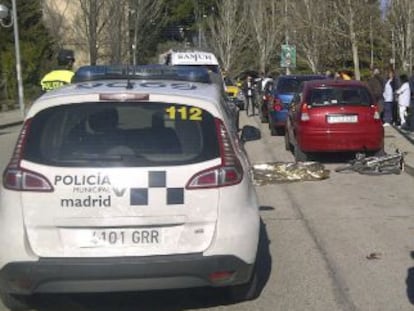El ciclista de 67 años fallecido en Vallecas.