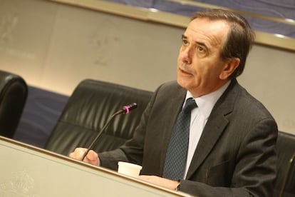 El portavoz del PSOE en el Congreso, José Antonio Alonso.