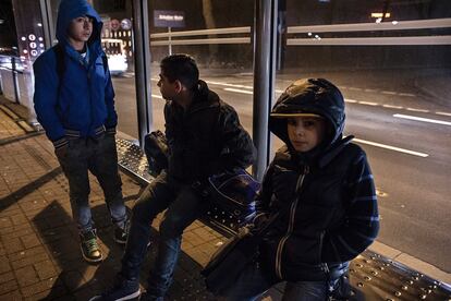 Los hijos de Maslina y Marin acuden al colegio, no faltan ni un solo día; es el requisito principal para recibir las ayudas sociales.