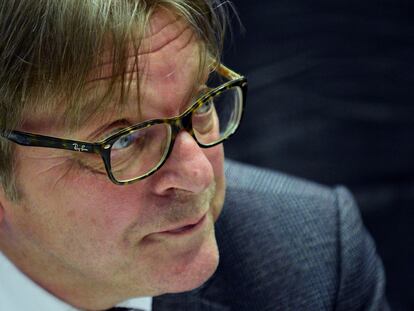 El presidente de la Conferencia sobre el futuro de Europa, ​Guy Verhofstadt.
