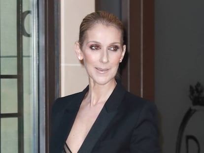 Celine Dion en julio de 2017 en París.