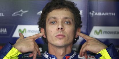 Rossi, durante una rueda de prensa.