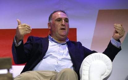 El cocinero español José Andrés