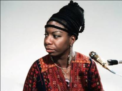Nina Simone, en una imagen de los años setenta.  