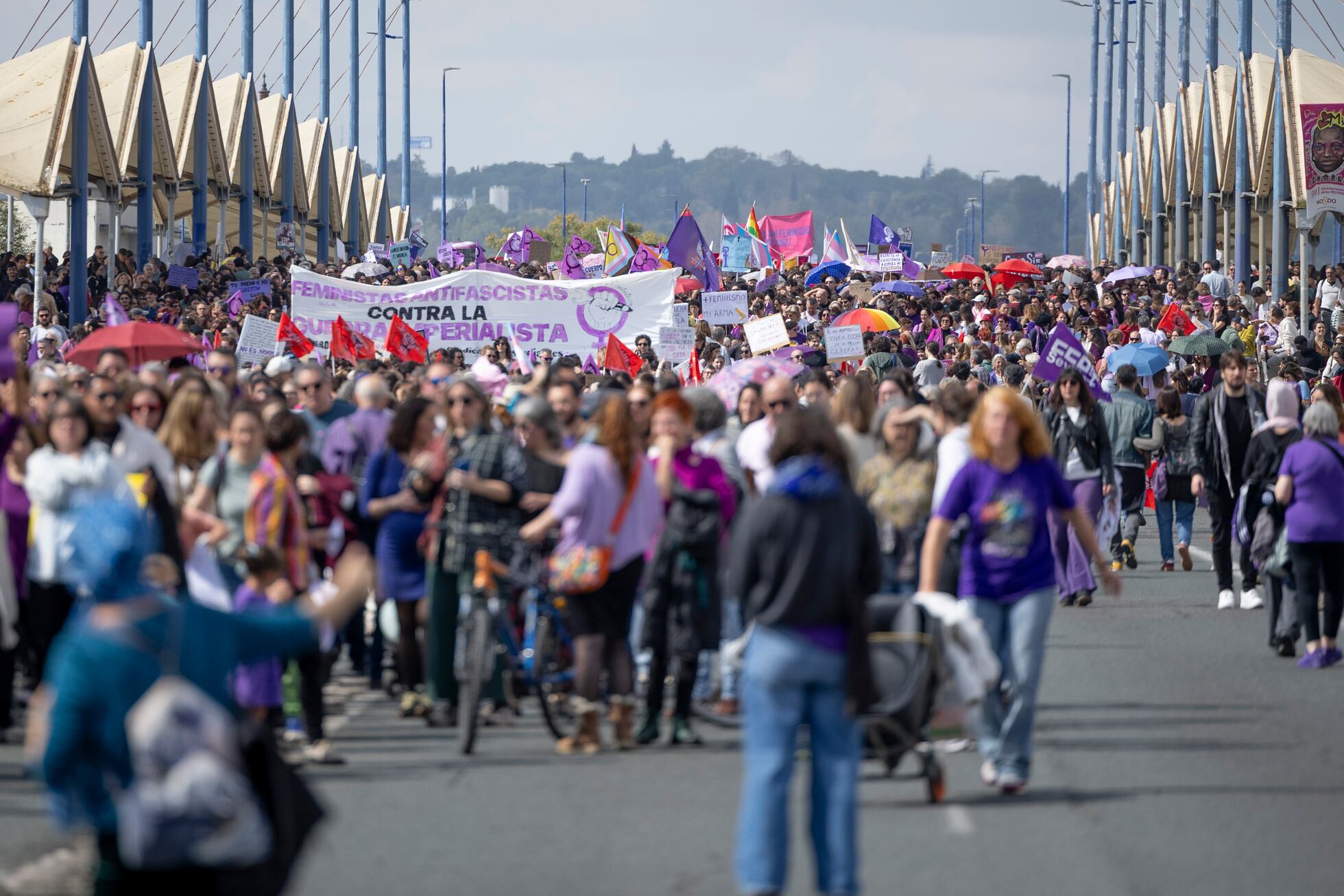 8M en España: las manifestaciones del Día de la Mujer, en imágenes ...